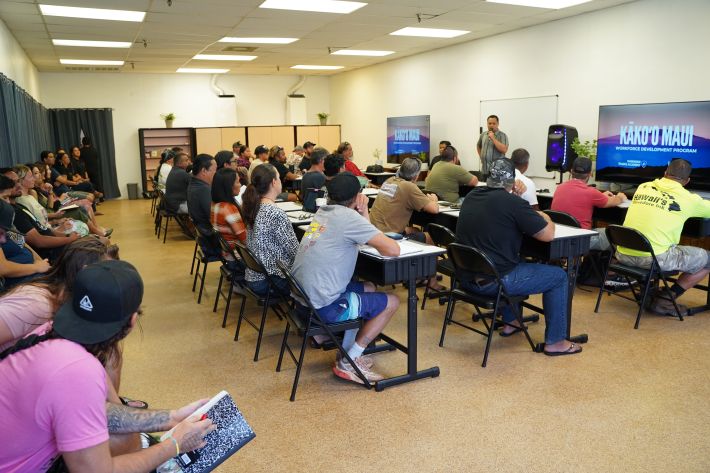 CNHA program supported by Kamehameha Schools equips Maui residents for Lahaina recovery
