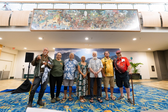 Community celebrates beloved mural’s reinstallation in Koʻolaupoko