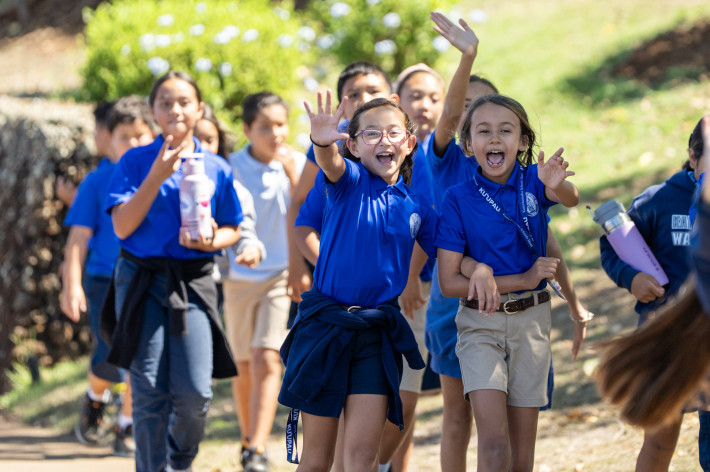Walkathon brings KS Maui together for student wellness